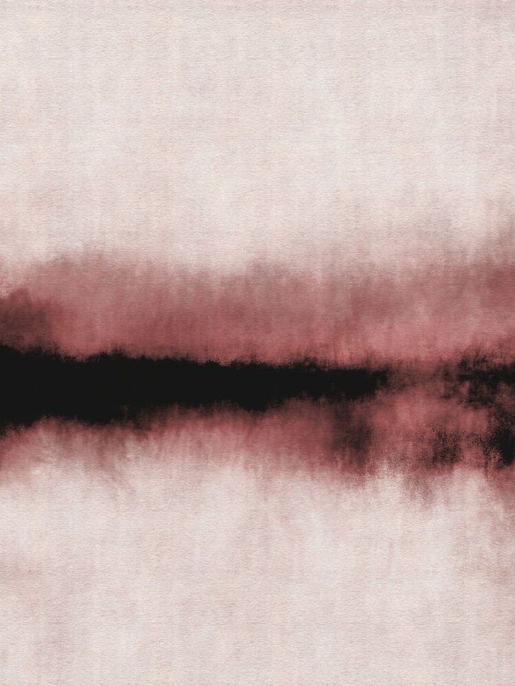 Dark Blush Ombre art print by Dina Dankers for $57.95 CAD