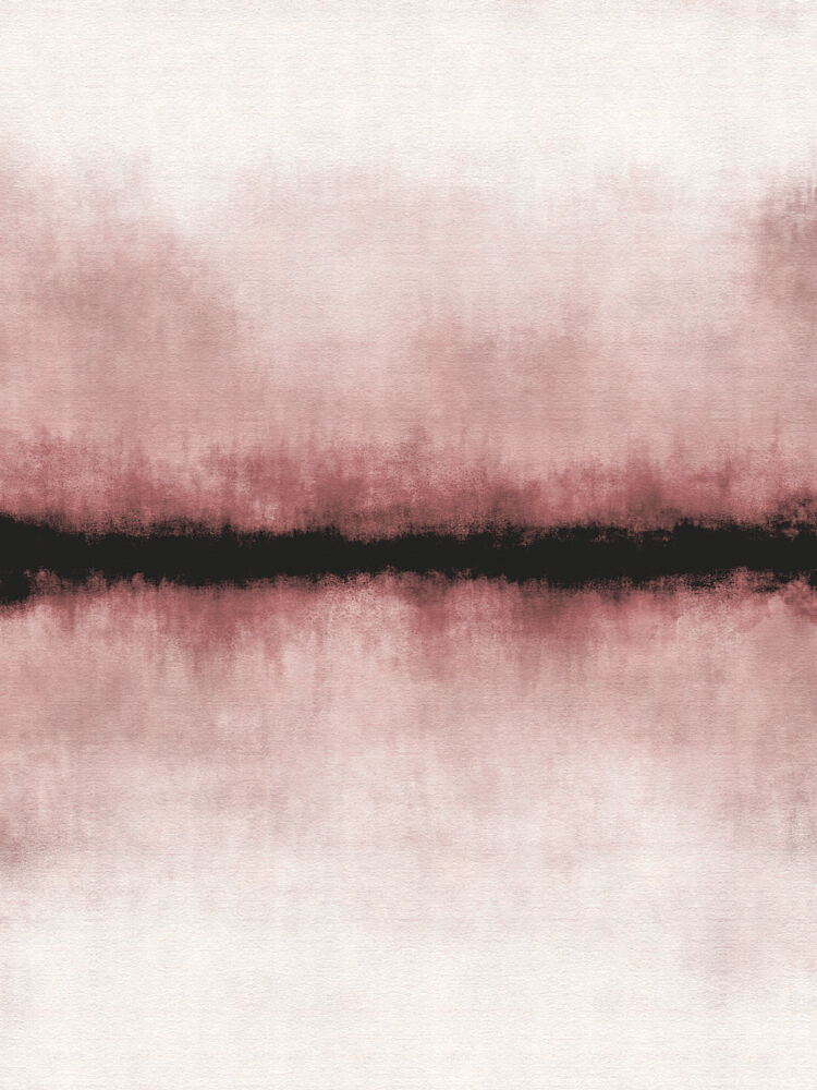 Abstract Blush Horizon art print by Dina Dankers for $57.95 CAD