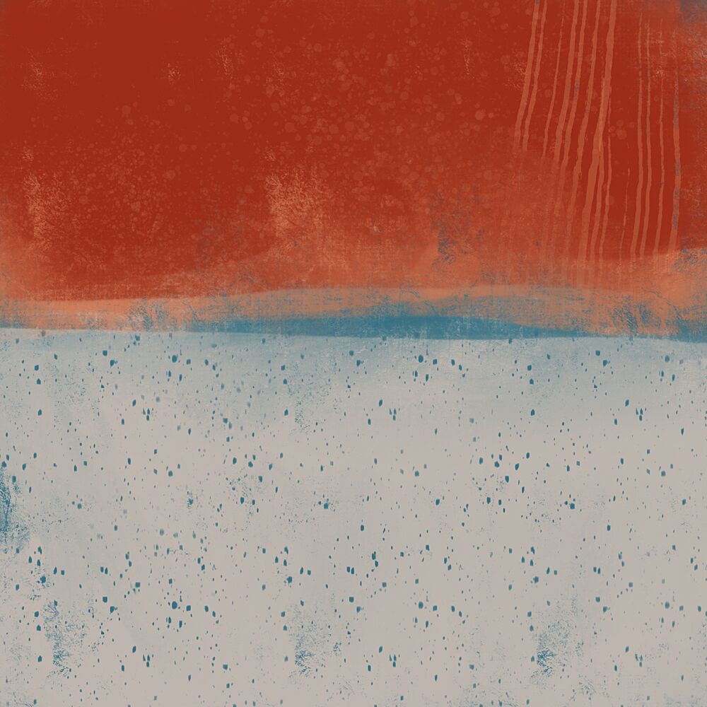 Abstract Horizon View art print by Mansi Saxena for $57.95 CAD