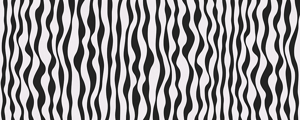Dynamic Wavy Stripes art print by Vitor Costa for $57.95 CAD