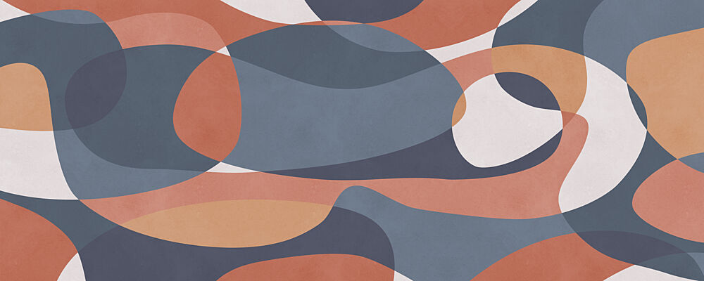 Muted Fluid Forms art print by Vitor Costa for $57.95 CAD