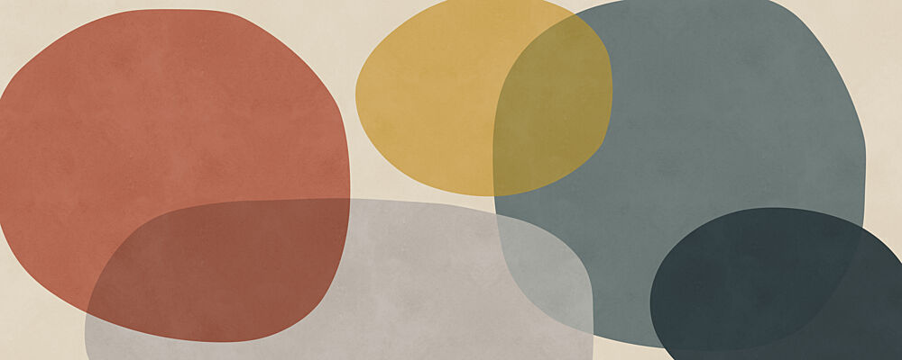 Modern Earth Shapes art print by Vitor Costa for $57.95 CAD