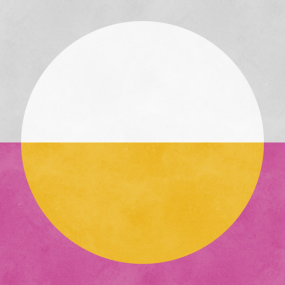 Color Block Circle art print by Vitor Costa for $57.95 CAD