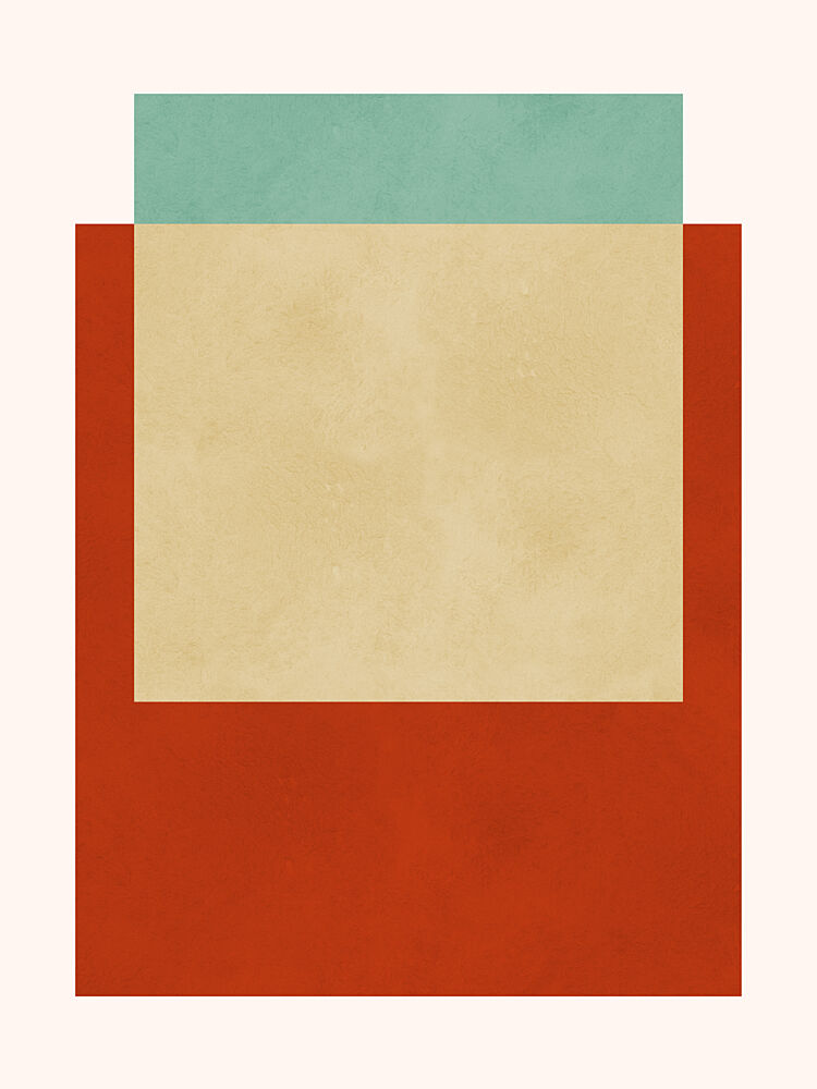 Minimalist Color Blocks art print by Vitor Costa for $57.95 CAD
