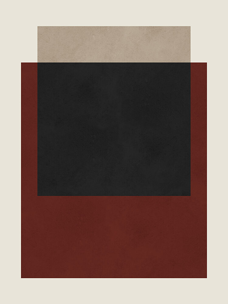 Modern Earthy Color Blocks art print by Vitor Costa for $57.95 CAD