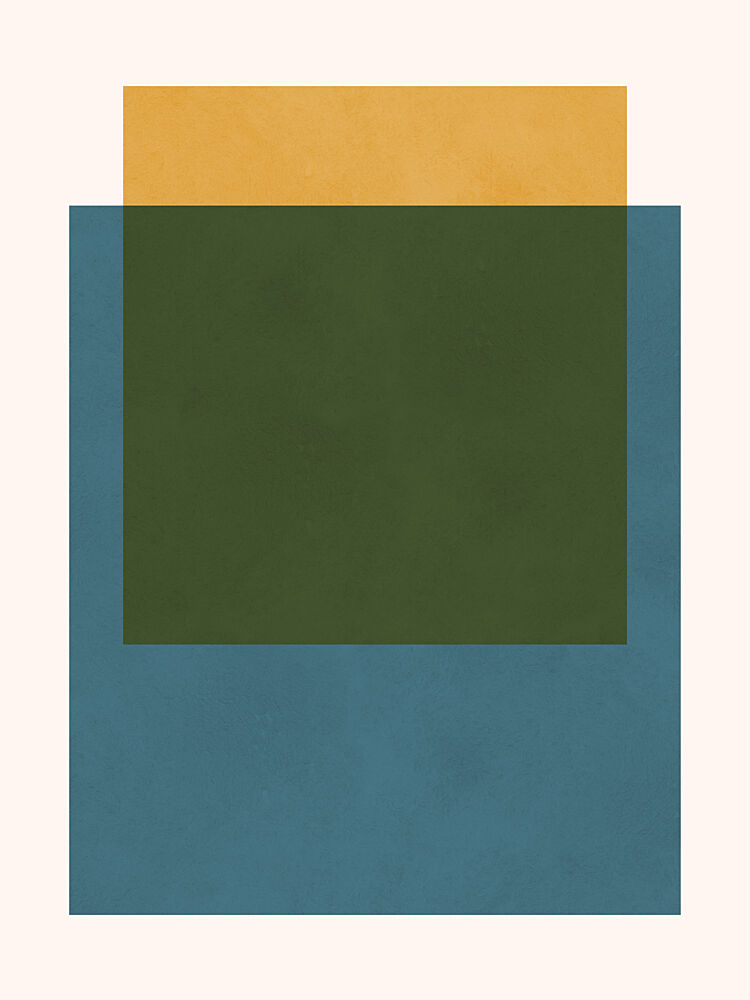 Muted Abstract Geometry art print by Vitor Costa for $57.95 CAD