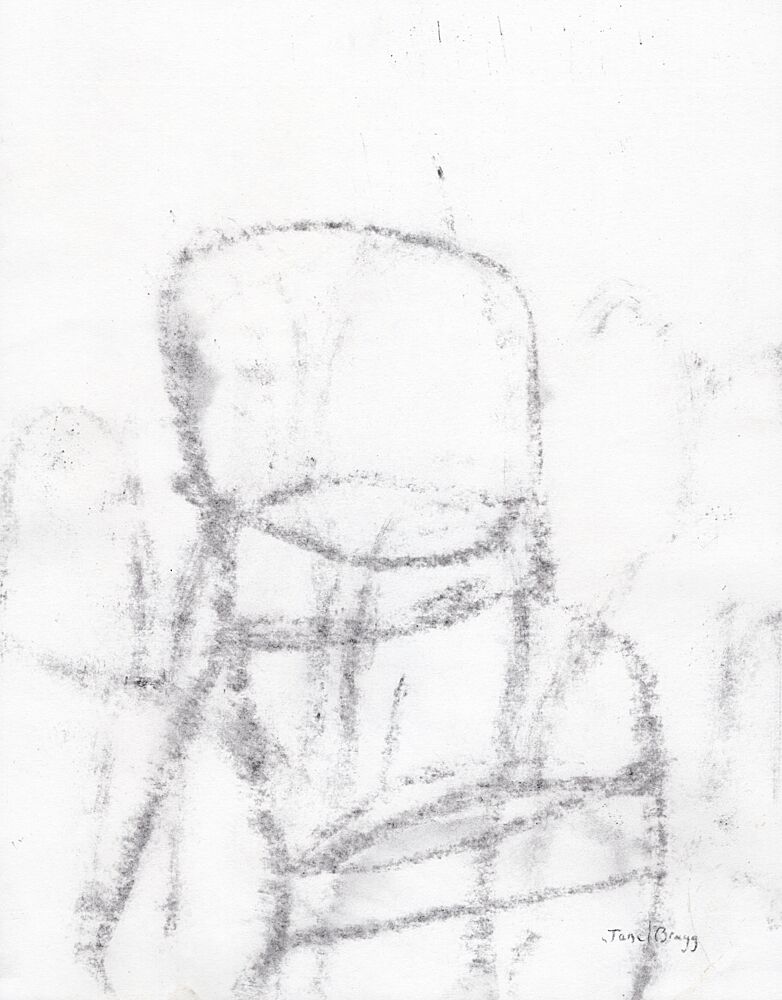 Abstract Charcoal Sketch art print by Janel Bragg for $57.95 CAD