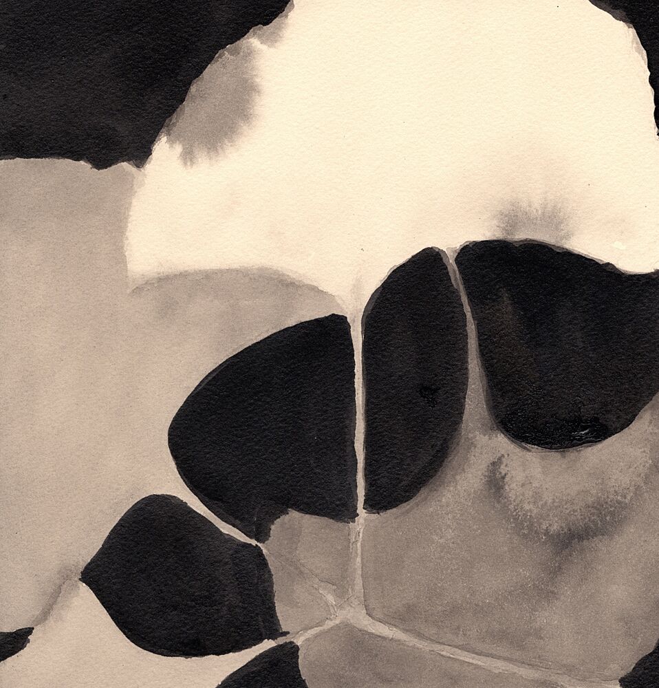 Organic Monochrome Shapes art print by Janel Bragg for $57.95 CAD