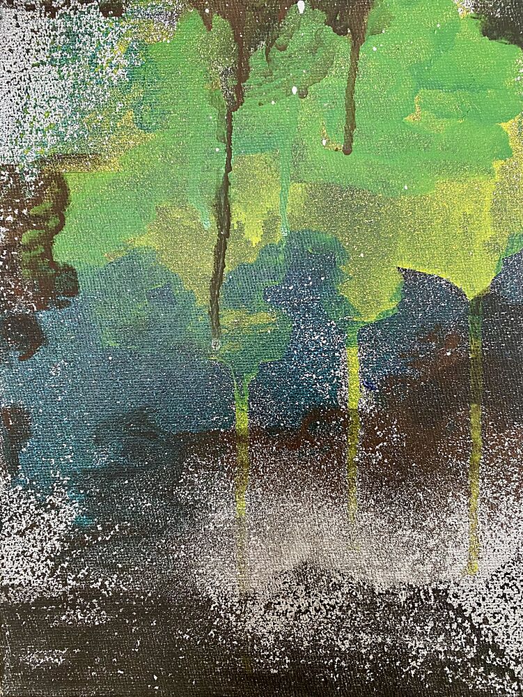 Rainy Forest Glow art print by Berit Pihl for $57.95 CAD
