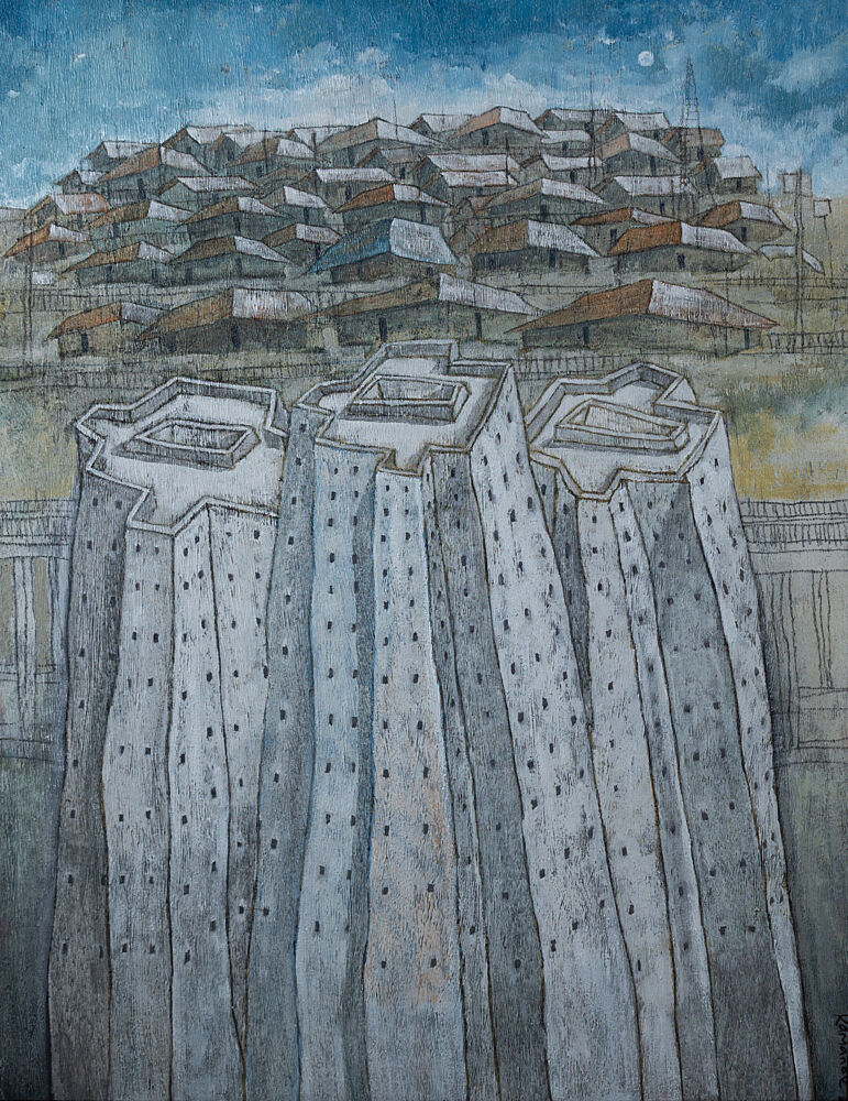 Slums and Towers art print by James Kamande for $57.95 CAD