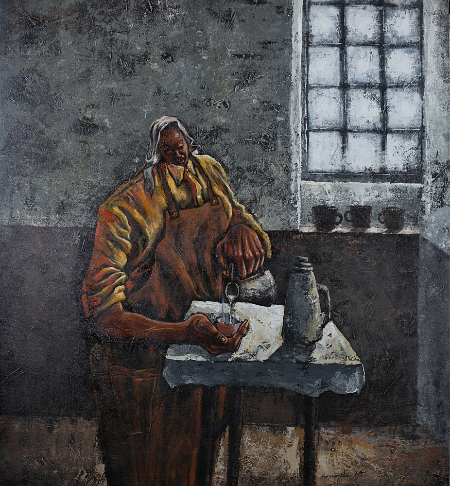 Humble Kitchen Ritual art print by James Kamande for $57.95 CAD