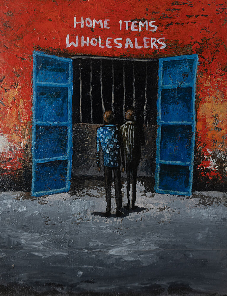 Urban Wholesalers Entrance art print by James Kamande for $57.95 CAD