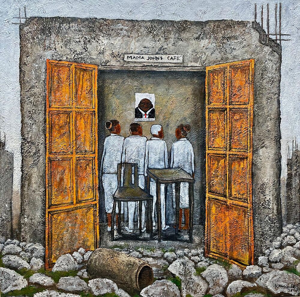 Mama Johns Cafe Tribute art print by James Kamande for $57.95 CAD