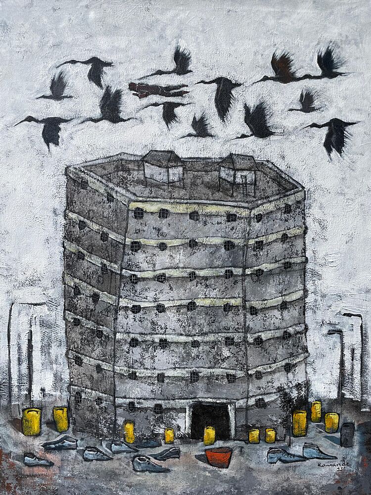 City Tower Flight art print by James Kamande for $57.95 CAD