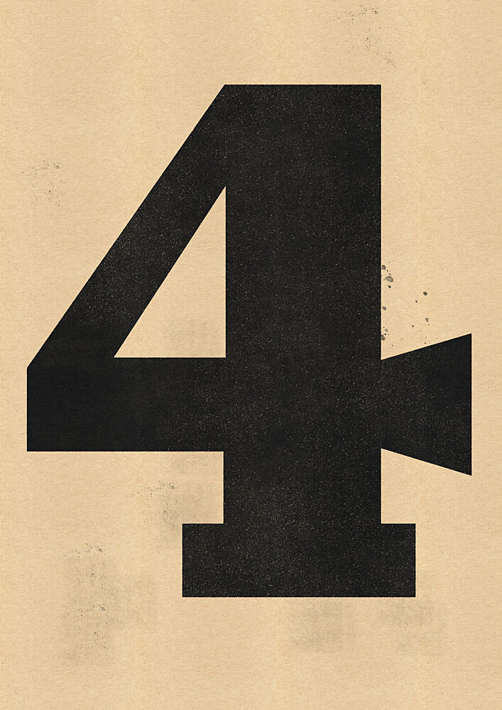 Bold Vintage Four art print by Nicholas for $57.95 CAD