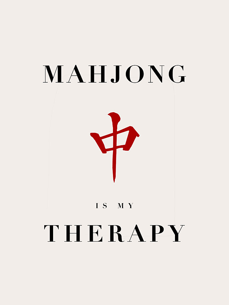 Mahjong Game Therapy art print by Pictufy Studio IV for $57.95 CAD