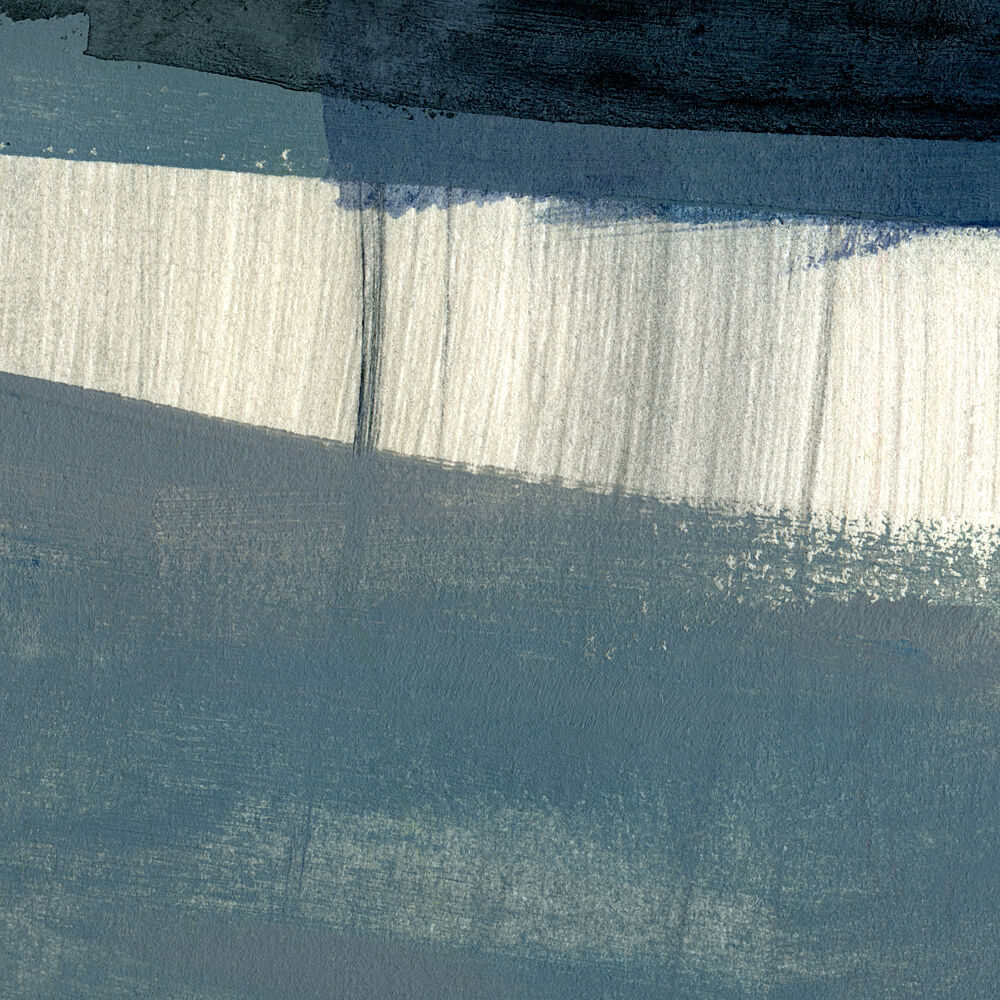 Blue Gray Minimalism art print by Jared Hankins for $57.95 CAD