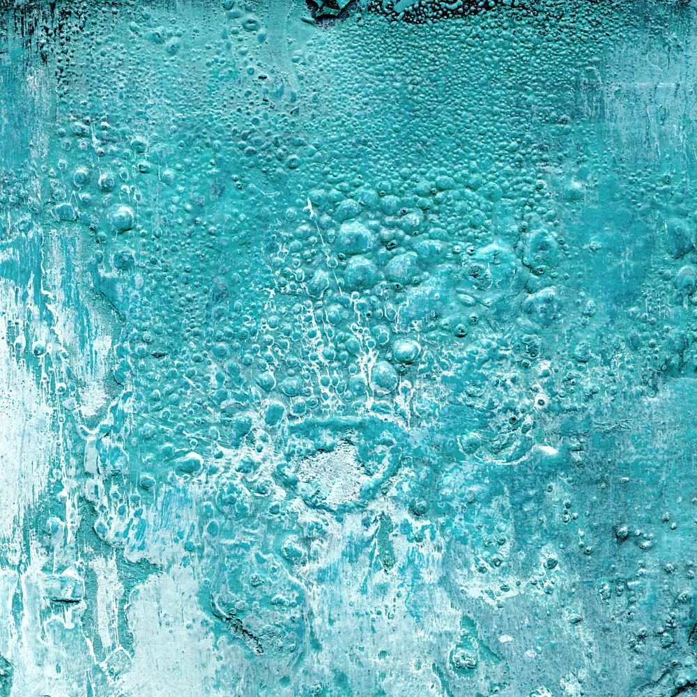 Teal Bubble Patina art print by Jared Hankins for $57.95 CAD