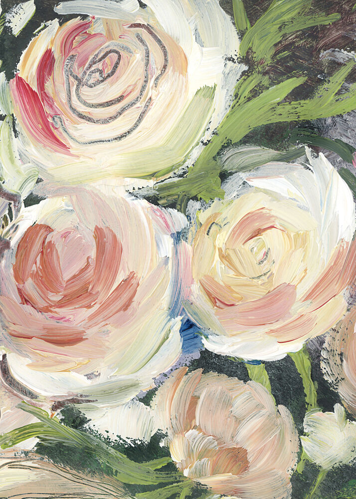 Soft Painted Blooms art print by Rosana Laiz Blursbyai for $57.95 CAD