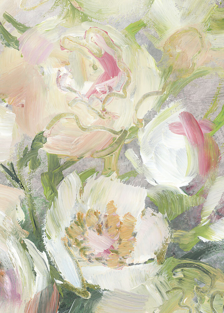 Soft Pastel Peonies art print by Rosana Laiz Blursbyai for $57.95 CAD