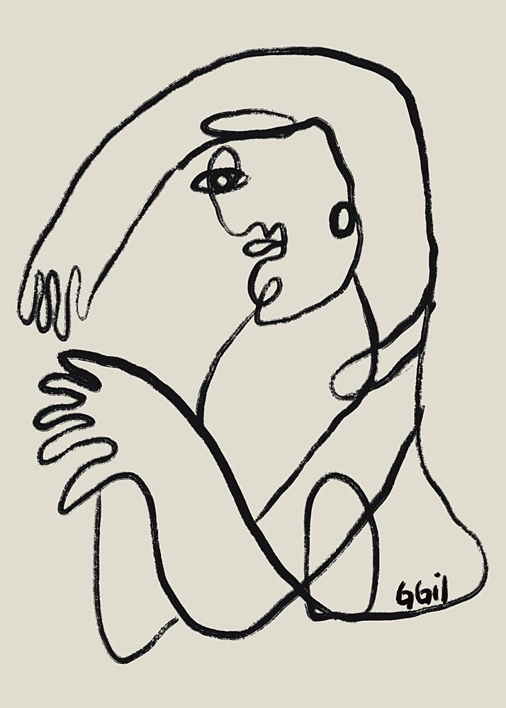 Loving Embrace art print by GIovanna Gil Alves for $57.95 CAD