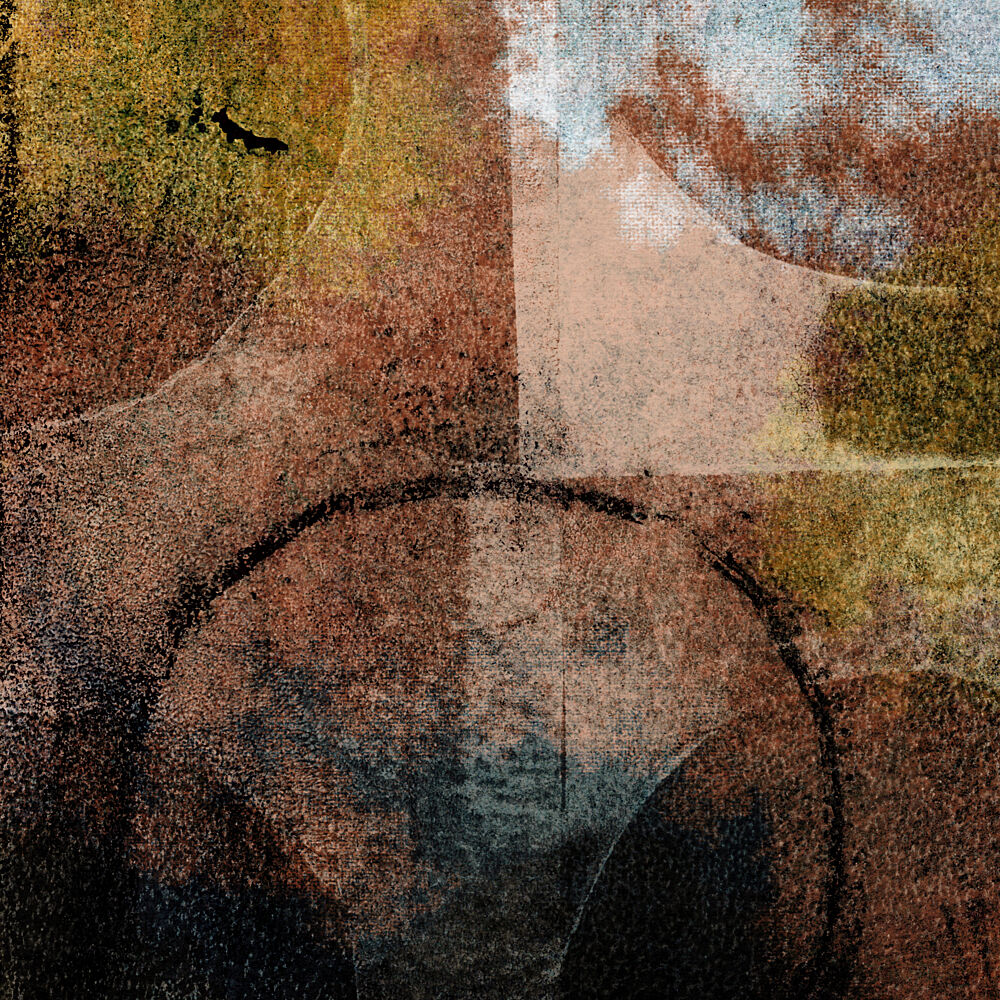 Layered Grunge Abstract art print by Dina Dankers for $57.95 CAD