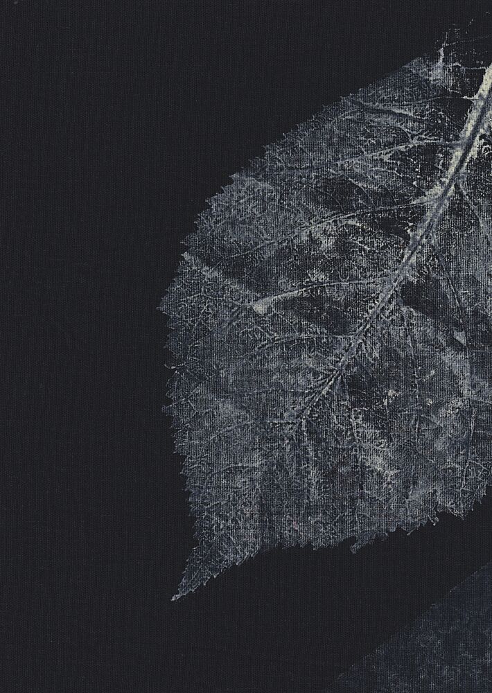 Dark Leaf Veins art print by Maira Ribena for $57.95 CAD
