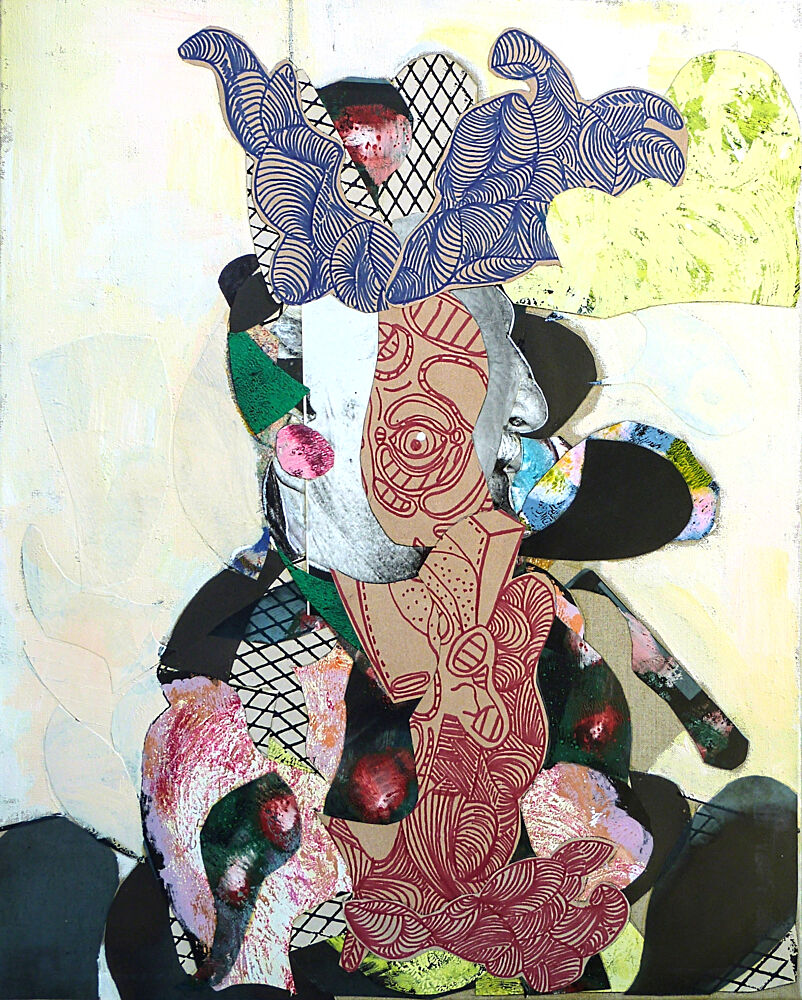 Abstract Patterned Figure art print by Pascal Marlin for $57.95 CAD