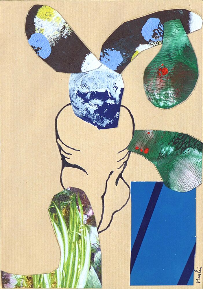 Surreal Figure Collage art print by Pascal Marlin for $57.95 CAD