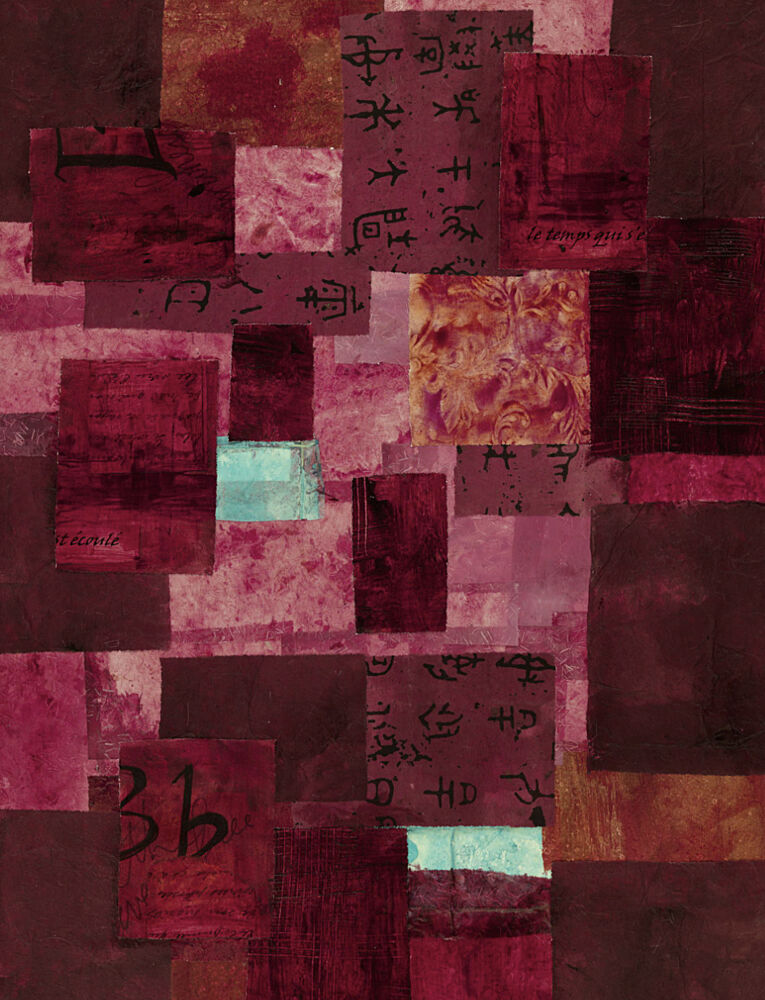 Patchwork Paper V art print by Deb Chaney for $57.95 CAD
