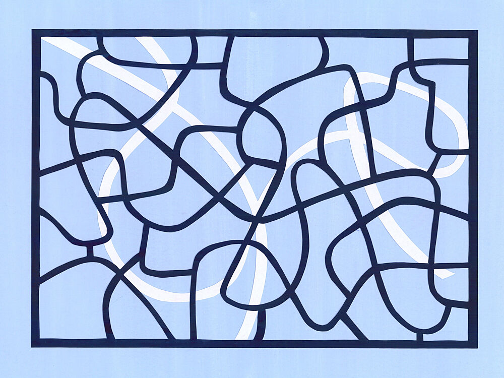 Serene Flowing Lines art print by Isabelle Brent for $57.95 CAD