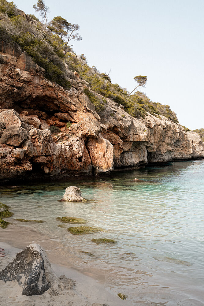Serene Coastal Cove art print by Henrike Schenk for $57.95 CAD