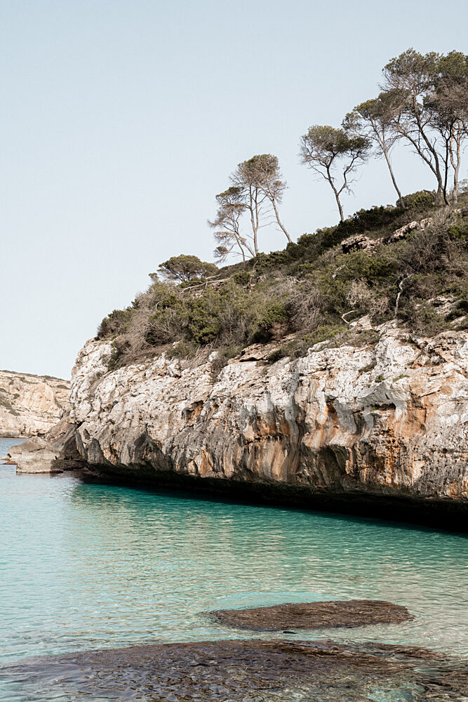 Turquoise Coastal Calm art print by Henrike Schenk for $57.95 CAD