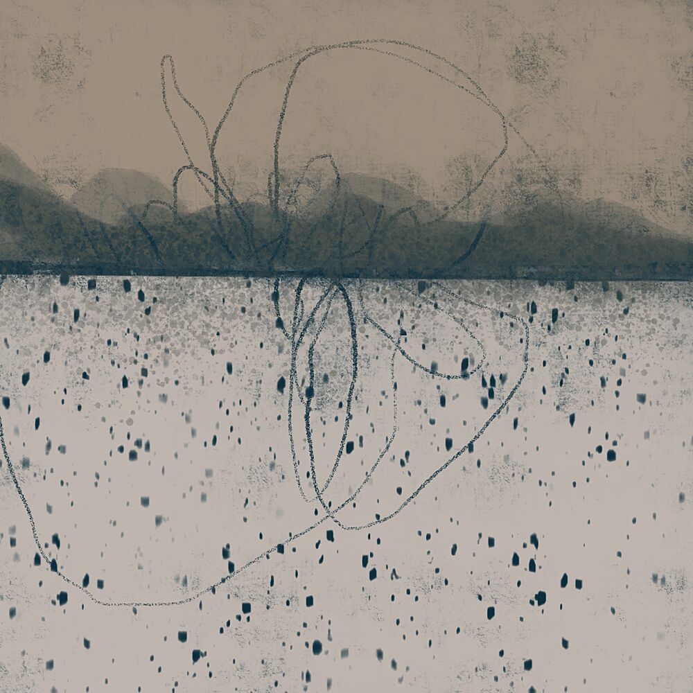 Textured Abstract Lines art print by Mansi Saxena for $57.95 CAD
