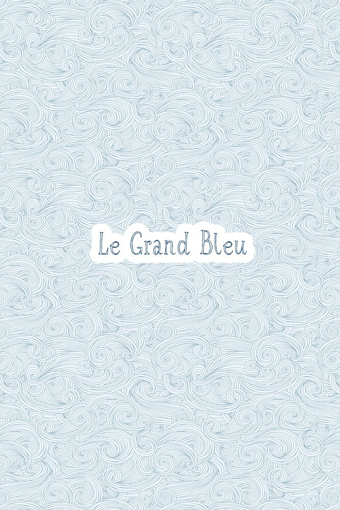 Gentle Blue Waves art print by Treechild for $57.95 CAD