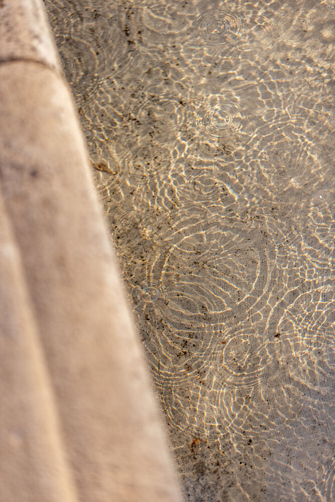 Sunlit Water Ripples art print by Mareike Bohmer for $57.95 CAD
