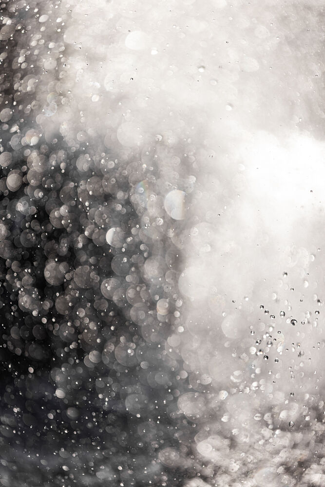 Sparkling Water Drops art print by Mareike Bohmer for $57.95 CAD