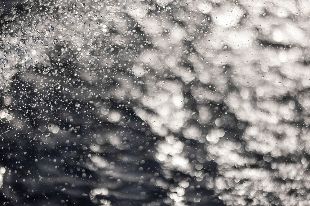 Shimmering Water Spray art print by Mareike Bohmer for $57.95 CAD