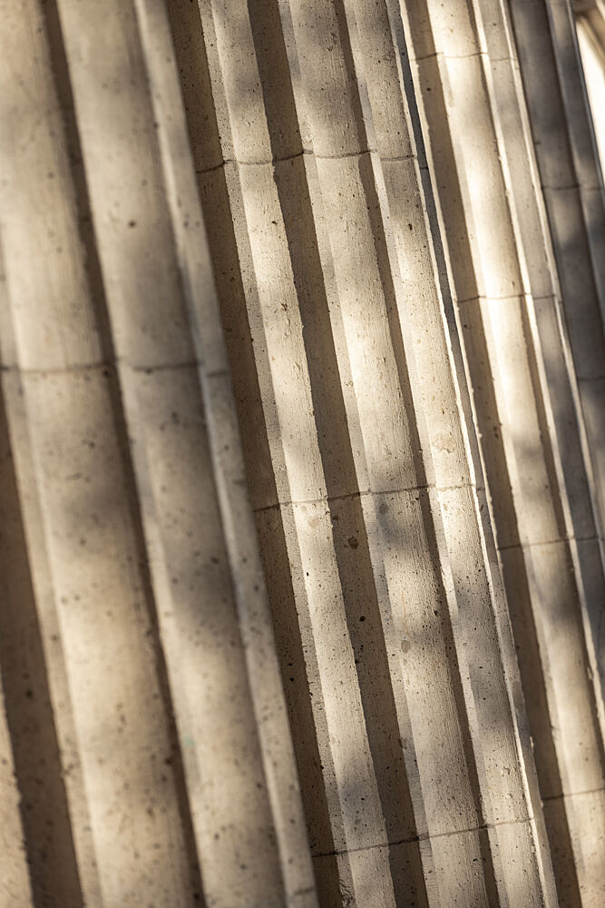 Sunlit Stone Columns art print by Mareike Bohmer for $57.95 CAD