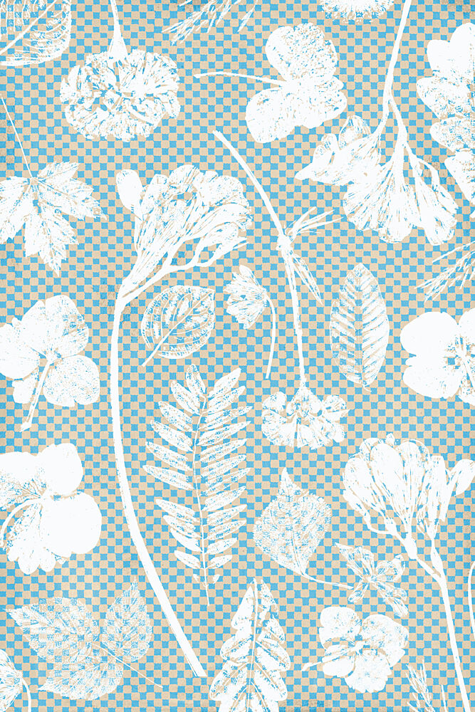 White Botanical Silhouettes art print by Treechild for $57.95 CAD