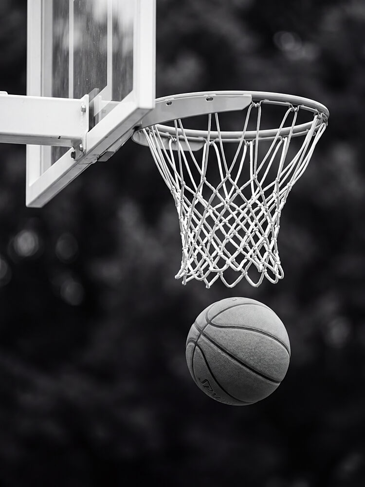 Basketball Hoop Shot art print by Andreas Magnusson for $57.95 CAD
