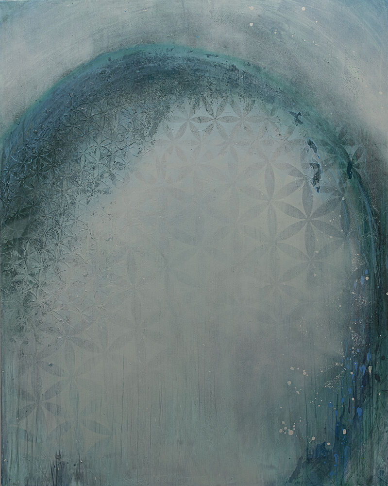 Serene Floral Arc art print by Deb Chaney for $57.95 CAD