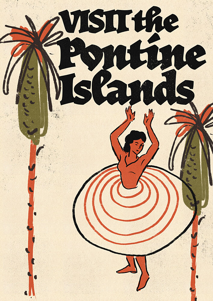 Pontine Islands Dancer art print by Nicholas for $57.95 CAD
