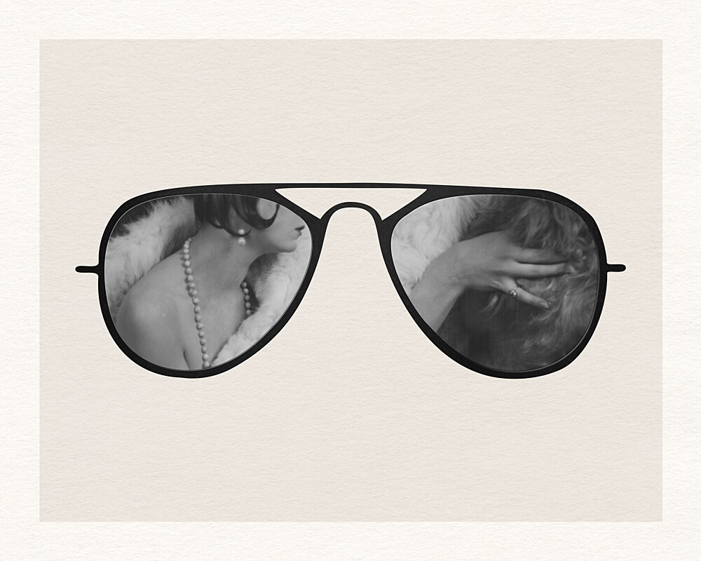 Glamorous Aviator Reflections art print by Wild Violets for $57.95 CAD