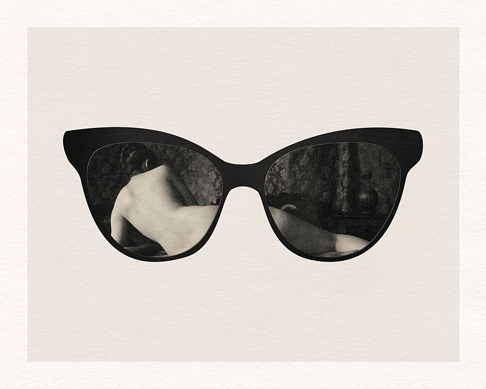 Intimate Cat-Eye Reflection art print by Wild Violets for $57.95 CAD