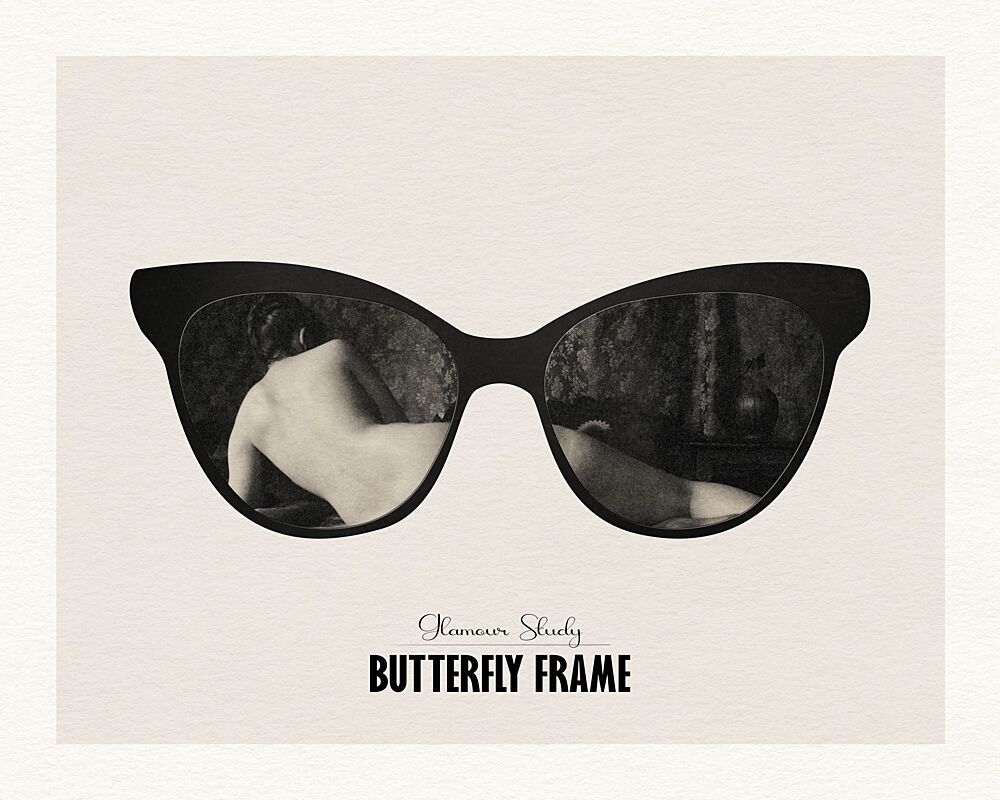 Butterfly Nude Reflection art print by Wild Violets for $57.95 CAD
