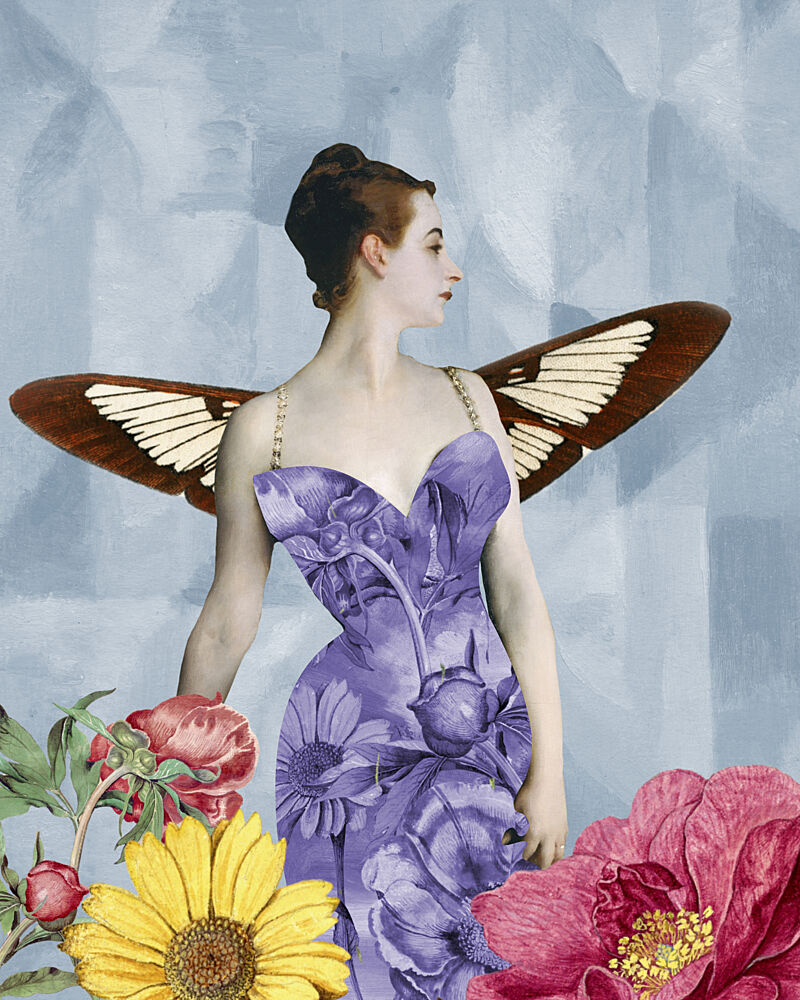 Ethereal Garden Fairy art print by Wild Violets for $57.95 CAD