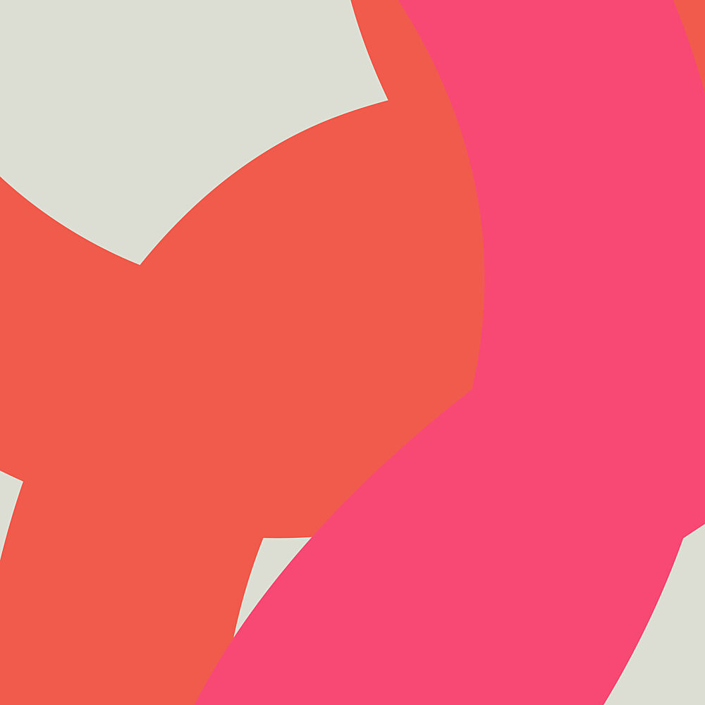 Vibrant Abstract Curves art print by Dina Dankers for $57.95 CAD