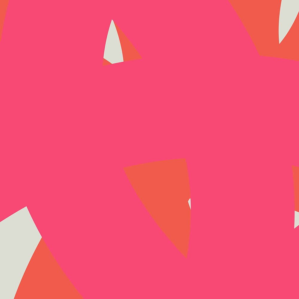 Vibrant Pink Abstract Shapes art print by Dina Dankers for $57.95 CAD