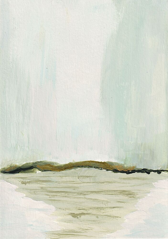 Soft Horizon Landscape art print by Soniya Vijayakumar for $57.95 CAD